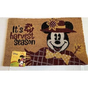 Disney's Mickey Mouse It’s Harvest Season Door Mat